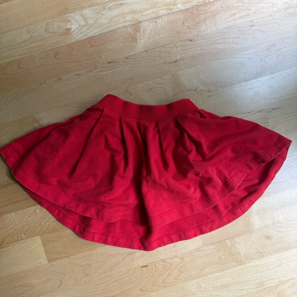 Janie and Jack Bright Red Skirt